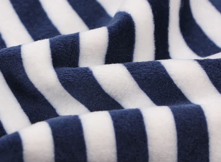 Mùa thu và mùa đông sọc flannel đồ ngủ nữ ấm đảo nhung quần mùa đông lỏng quần dày Nhật Bản quần legging nam