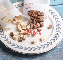 Silly cat restaurant pet snacks Fat Face cat freeze dried snacks chicken breast beef raw bone meat jerky try