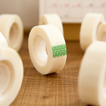 Korean hand-torn invisible incognito transparent washi tape Can write small stickers album diy decorative white tape