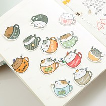 Emoticon cute homemade hand ledger diary decoration sticker pack Cartoon creative mobile phone diy album small sticker art