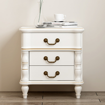 Calella solid wood bedside table American bedside table handle(need to be purchased with furniture)