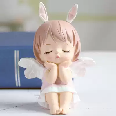 Cute angel girl Anne car ornaments central control countertop car accessories desktop gift gift goddess