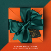 ins wind gift wrapping paper advanced feel big size gift box silk with material suit birthday gift paper send boy