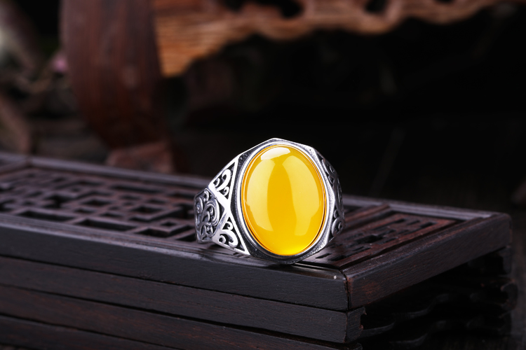Nhẫn bạc 925 sterling trống hỗ trợ trống sáp ong cài đặt màu ngọc lam thiết lập 11 * 14 12 * 16 13 * 18 15 * 19 mẫu nhẫn nữ đẹp