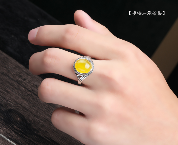 S925 sterling silver ring rỗng hỗ trợ 9 * 12 11 * 14 12 * 15 8 * 11 8 * 10 10 * 12 13 * 16 thiết lập