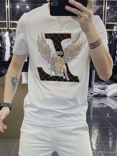 Летняя трендовая универсальная футболка с коротким рукавом для отдыха, с медвежатами