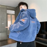 Утепленная куртка, толстовка с капюшоном для отдыха, мужской демисезонный трендовый пуховик, оверсайз