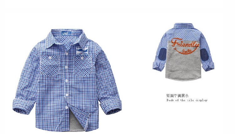 Chemise garcon à manche longue - Ref 2075527 Image 17