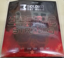 () SOLDIER ELECTRIC GUITAR STRINGS Electric GUITAR STRINGS (009-042) Korean steel wire