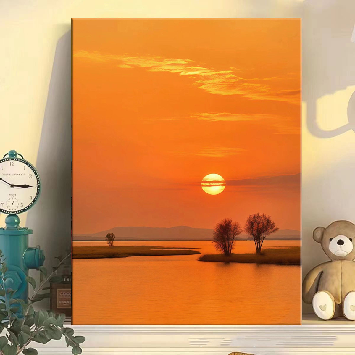 数字油画如何选择？客厅装饰的首选方案？