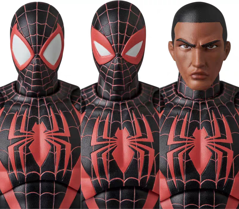 Authentic Mafex Miles Morales Spider-Man 276 Ultimate Edition Reissue Remastered Version in Stock Articulated Action Figure