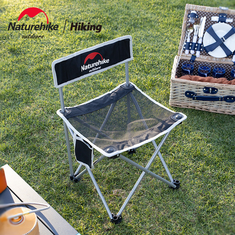 Naturehike moves customers outside folding chair portable fishing chair back chair small stool camping sketch chair
