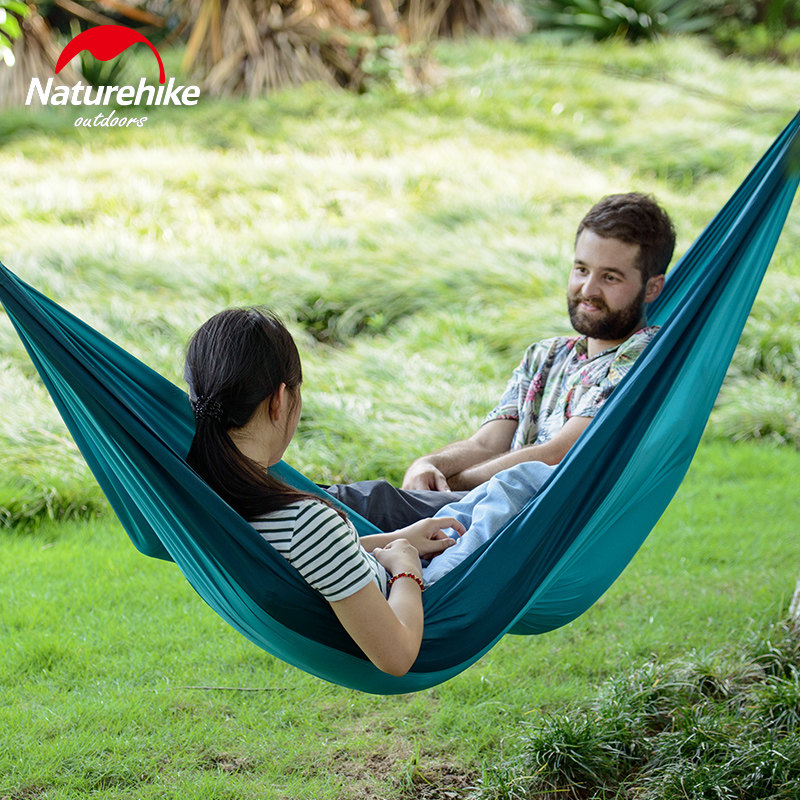 NH Camping Noke Hammock Outdoor Swing Double Anti-Rollover Wild Recreational Camping Adults And Children Single Hanging Chair