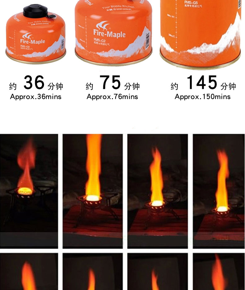 Bếp lửa ngoài trời cầm tay 121 loại chia tách bếp gas cách nhiệt dã ngoại bếp dã ngoại bếp gas - Phòng bếp chảo inox chống dính