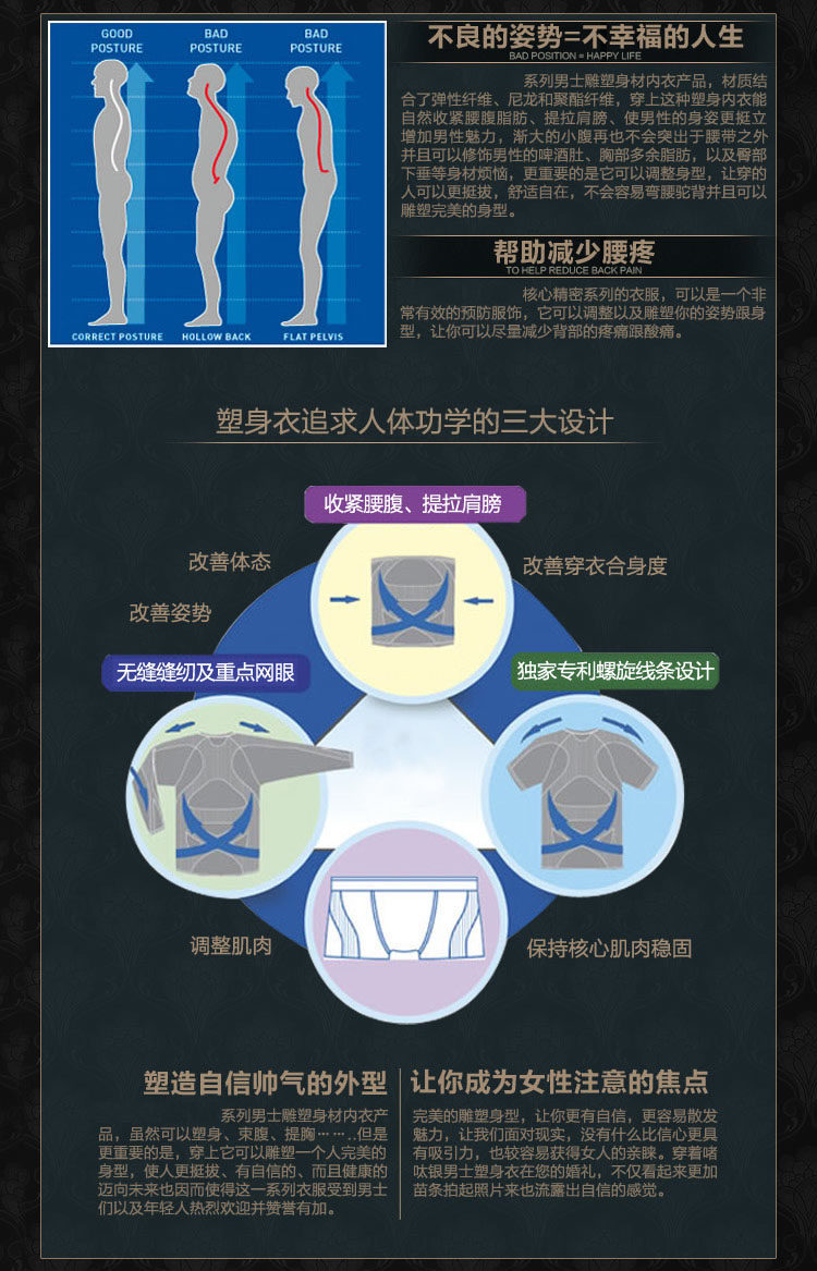 Corset amincissant en spandex - Ref 691771 Image 8