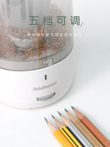 nakabayashi Zhonglin fully automatic roll pen knife electric pencil sharpeners children elementary school children automatically turning pen knife pencil knife pencil knife pencil sharpened pencil sharpened pen knife learning can be charged