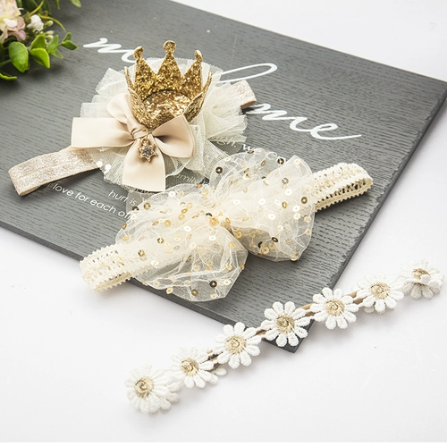 Красная детская повязка на голову для девочек, аксессуар для волос для принцессы для раннего возраста, тиара, подарок на день рождения