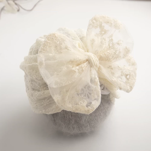 Детская летняя тонкая шапка для девочек с бантиком для принцессы, Индия