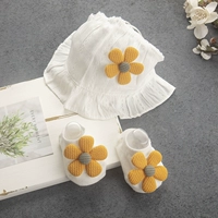 В форме цветка, желтый, 0-2 лет