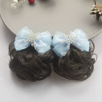 Для влюбленных, синий, со снежинками