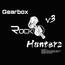 ROCK 7075 V3 type aluminum alloy board game transmission gear set gear decoding smart 9MM bearing remote control