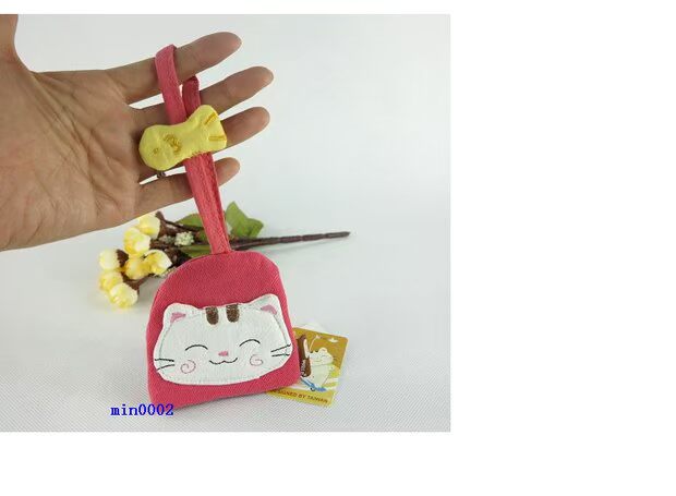 Giá đặc biệt tăng đột biến mới Allah cat key bag nữ khóa móc khóa túi kéo loại khóa túi giải phóng mặt bằng Hàn Quốc dễ thương ví móc chìa khóa nữ