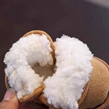 Детские демисезонные сапоги подходит для мужчин и женщин, удерживающая тепло флисовая нескользящая обувь для раннего возраста, 0-1 лет, 0-6-13 мес.