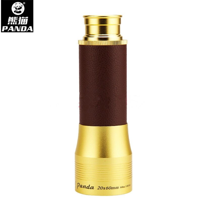 Panda PANDA Monocular High Power HD Night Vision Retro Waterproof Concert Bird Watching Telescope 20X60