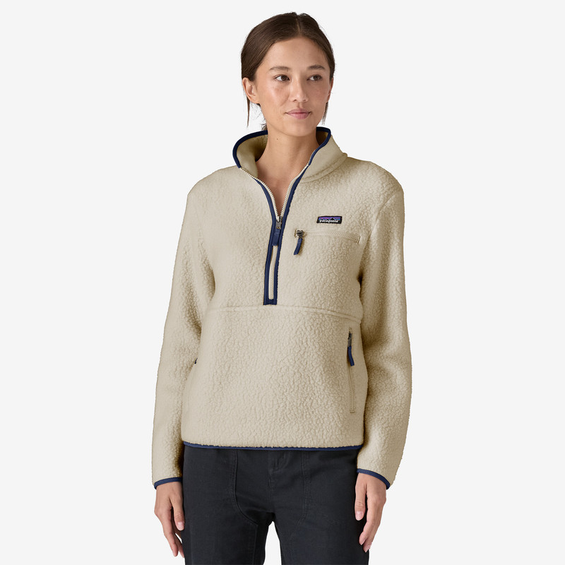 Direct Shipping Patagonia Women's Retro Pile Lamb Fleece Half-Zip Fleece Sweatshirt Direct Shipping Patagonia Women's Retro Pile Lamb Fleece Half-Zip Fleece Sweatshirt