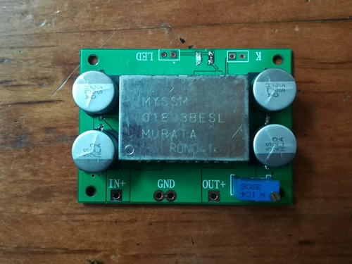 Полевой модуль деревни New Guizi 0,8-40V может регулировать модуль мощности 5A эффективно синхронизировать исправление и более низкое кровяное давление