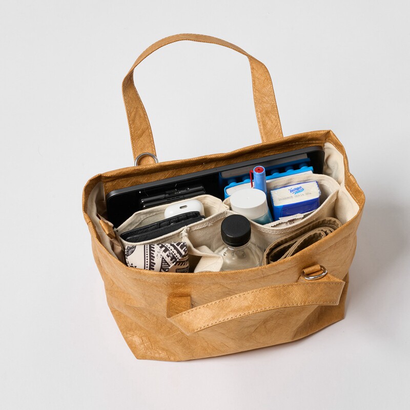 MORE THAN PAPER Small Multi-Pocket Hand Tote, Large-Capacity Multi-Compartment Mommy Bag - Thumbnail 5