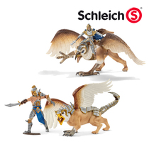 Germany SCHLEICH GRIFFON KNIGHT S70107 EAGLE BEAST WARRIOR S70129 Plastic model boxed