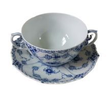 Spot new collection Royal Copenhagen Royal copenhagen Full Lace binaural cups and saucers