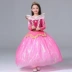 2018 cô gái Ai Luo váy công chúa cô gái ngủ đẹp trai lớn váy váy băng lãng mạn fluffy váy Cinderella shop bán đồ trẻ em Váy trẻ em