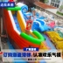 Công viên nước nhà sản xuất thiết bị kết hợp di động bơm hơi cướp biển tàu trượt khung bể bơi trẻ em thế giới hoạt hình - Bể bơi / trò chơi Paddle