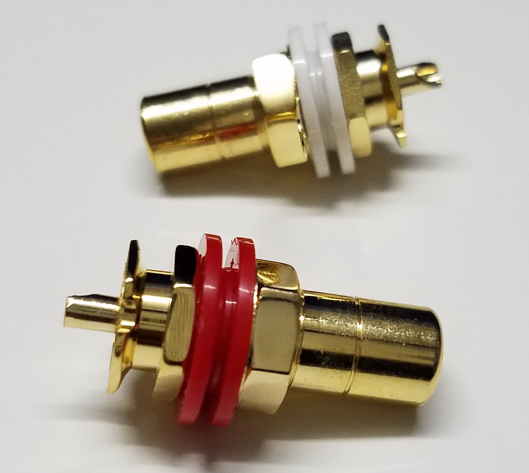 CMC816u oxygen-free copper plated 24K gold RCA socket (one price)