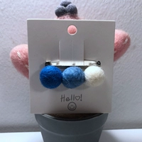 Шаровой брошь цвет пять