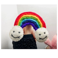 Радужная брошь