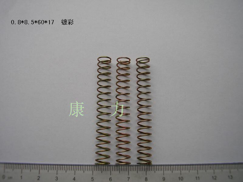 Spot spring spot spring wire roughness 8-8 5 Stainless steel spring Kangli spring 0 8*8