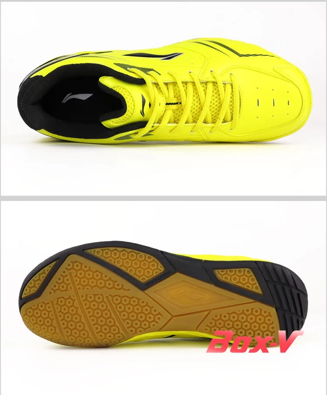 Chính hãng Li Ning 16 năm nam giới và phụ nữ mô hình đào tạo trong nhà giày thoáng khí non-slip cầu lông giày giày thể thao