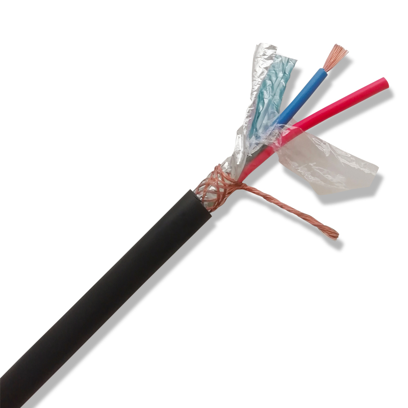 Channel shielding line RVVP2*1 0 square copper core signal control wire air conditioning wire power monitoring communication cable