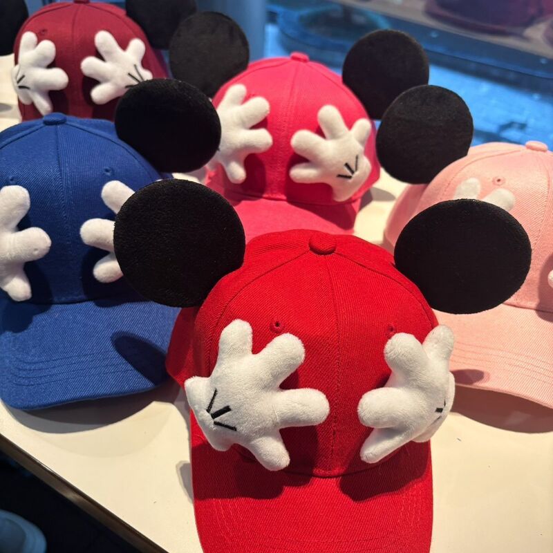 New Parent-Child Cartoon Mickey Cute Ear Design Prank LAOSHU Baseball Cap Internet Celebrity Hat