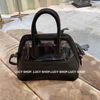 LUCY Hong Kong purchasing agent Discord yohji yamamoto 26 spring and summer spliced zipper handbag