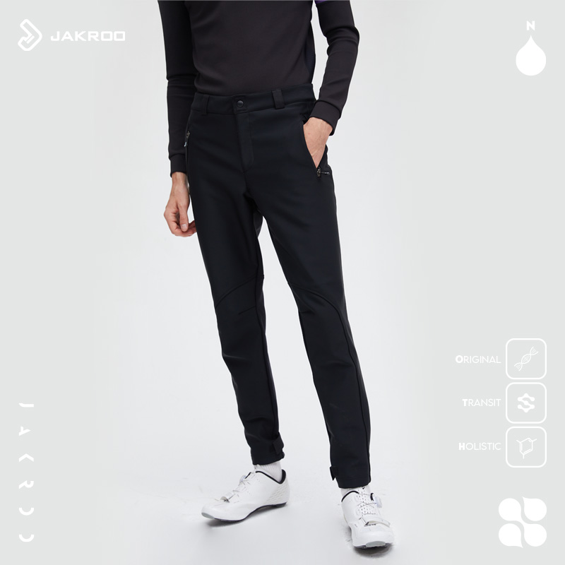 Tecool New Riding Suit Autumn Winter Windproof Warm Riding Long Pants Men Casual Pants No Padded Crotch Running Long Pants