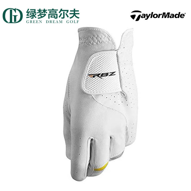 TaylorMade TaylorMade ຖົງມືກ໊ອຟຜູ້ຊາຍ RBZ Sheepskin ມືຊ້າຍມືດຽວ, ທົນທານຕໍ່ຖົງມືບໍ່ຂັດ.