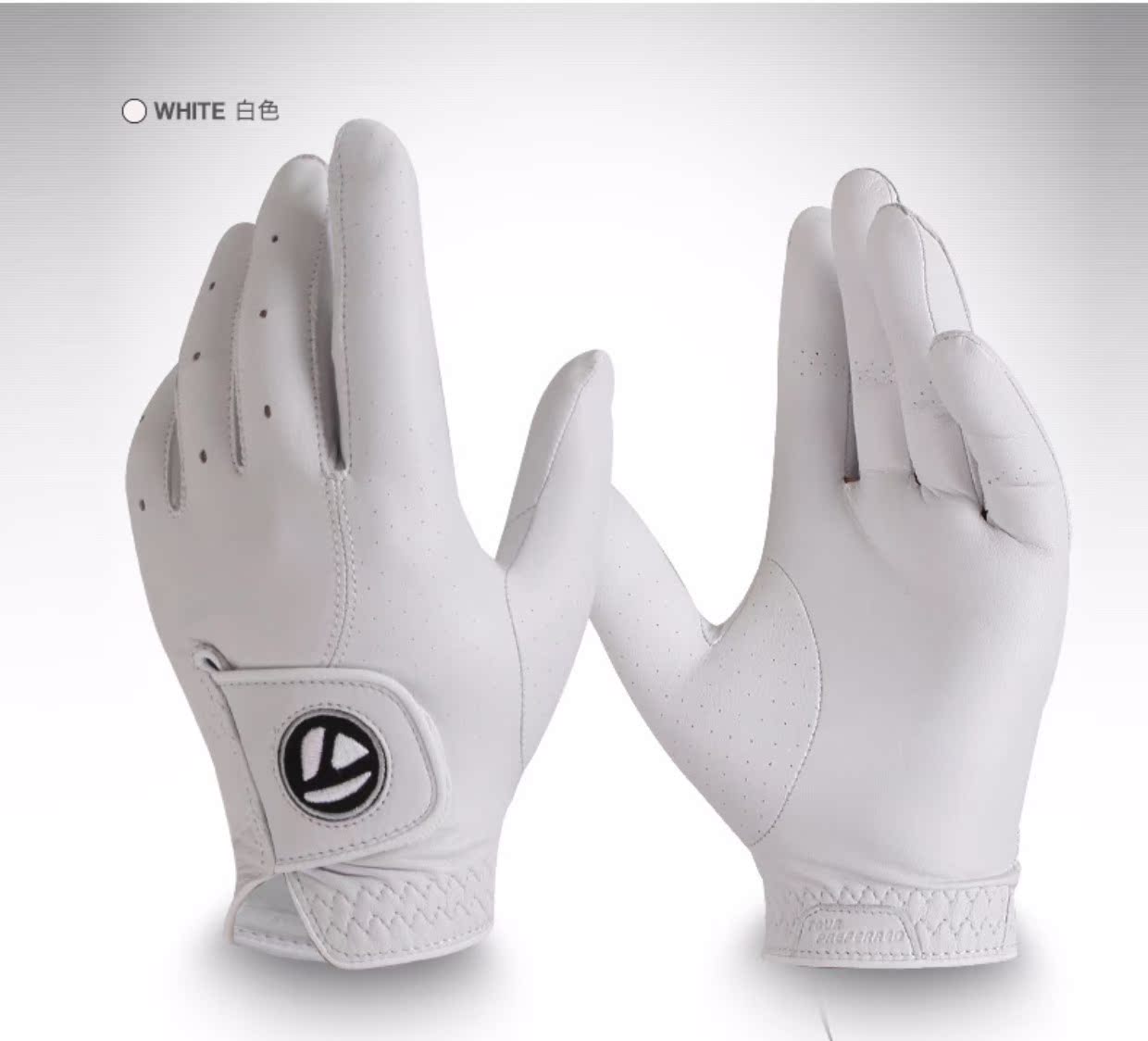 TaylorMade Găng tay golf TaylorMade Găng tay da cừu Găng tay thực hành cho nam ống tay chống nắng nam