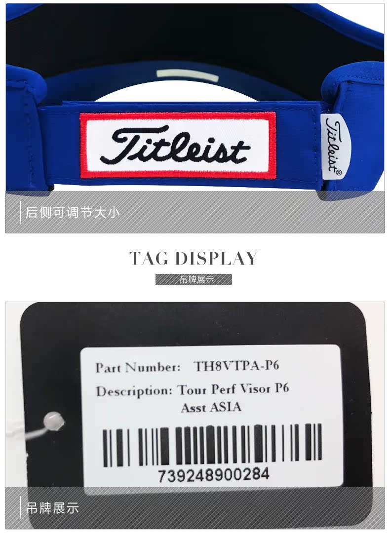 Titleist golf cap golf của nam giới không có nắp thoải mái thoáng khí dù để che nắng thể thao cap new gậy golf giá rẻ