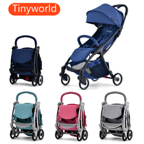 New childrens trolley can sit and lie baby baby light folding umbrella car can be on the plane