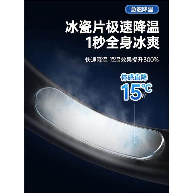 Neck-Hanging Fan 2025 New Model Portable Small USB Silent Bladeless Wireless Neck Fan for Lazy People
