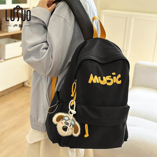 Schoolbag American high street junior high school student male high school student 2025 new primary school student large capacity backpack backpack boy